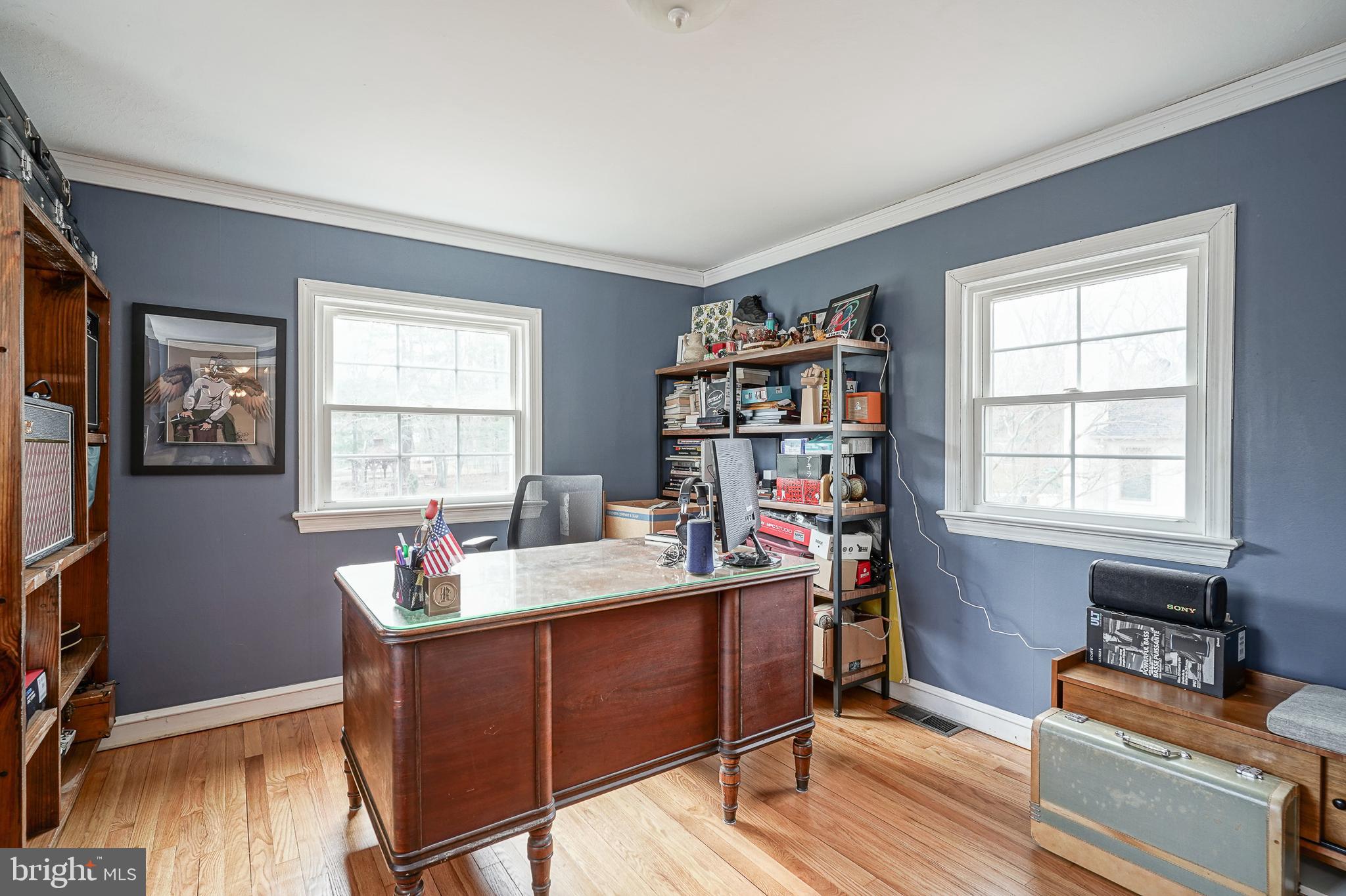 64 Pancoast Boulevard Delran, NJ 08075 - Photo 29 of 45 a work room with furniture a bookshelf and a window