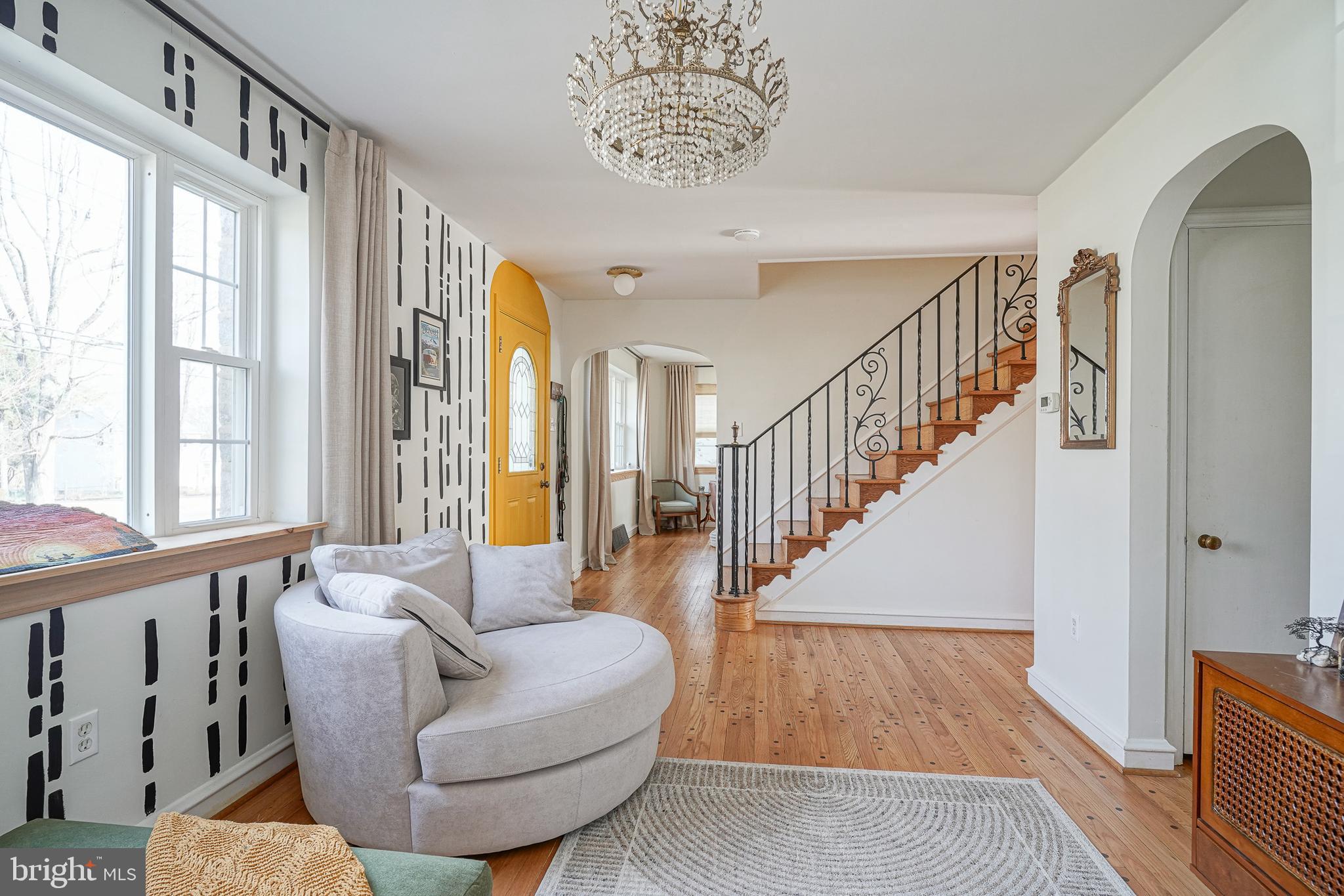 64 Pancoast Boulevard Delran, NJ 08075 - Photo 9 of 45 a living room with furniture and a large window
