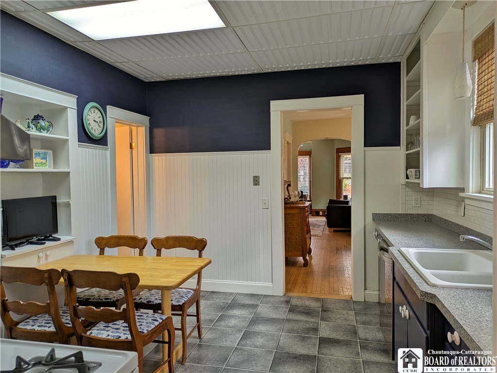 33 Maple Street Ellery, NY 14712 - Photo 10 of 40 The kitchen is located between the mud room and di