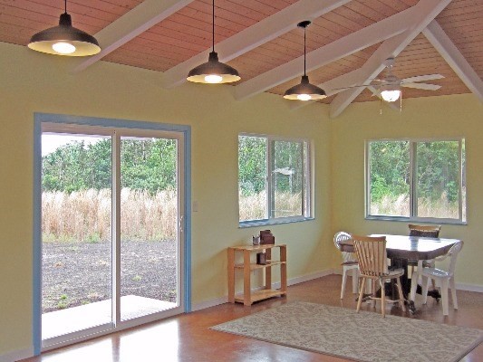14-4825 La Maloo Road Pahoa, HI 96778 - Photo 12 of 25 a view of a dining room with furniture window and outside view