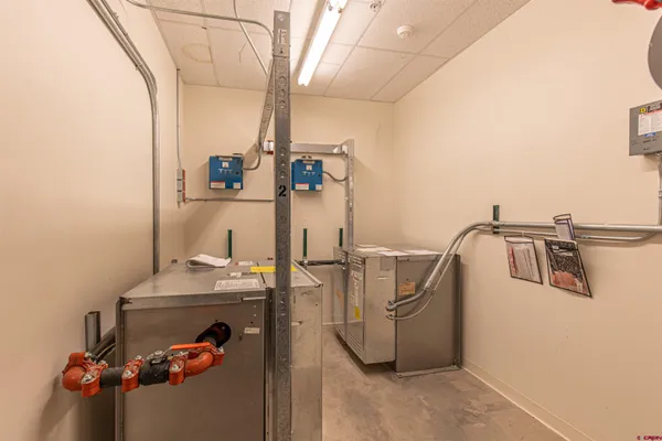 a view of storage and utility room