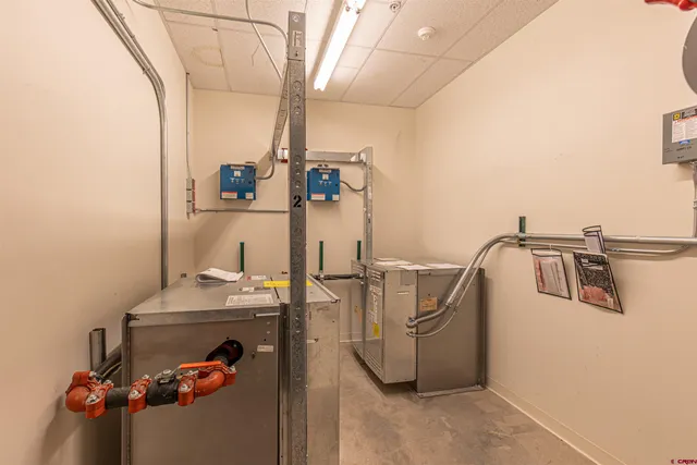 a view of storage and utility room