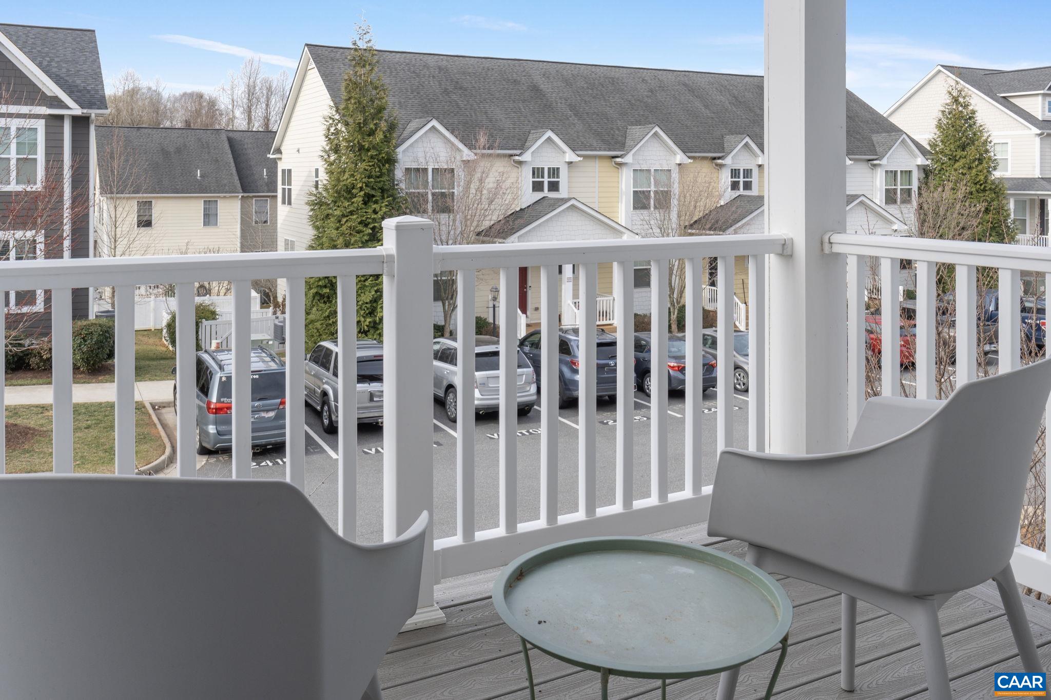 2424 Winthrop Drive Charlottesville, VA 22911 - Photo 31 of 36 a view of a chair and table in the balcony