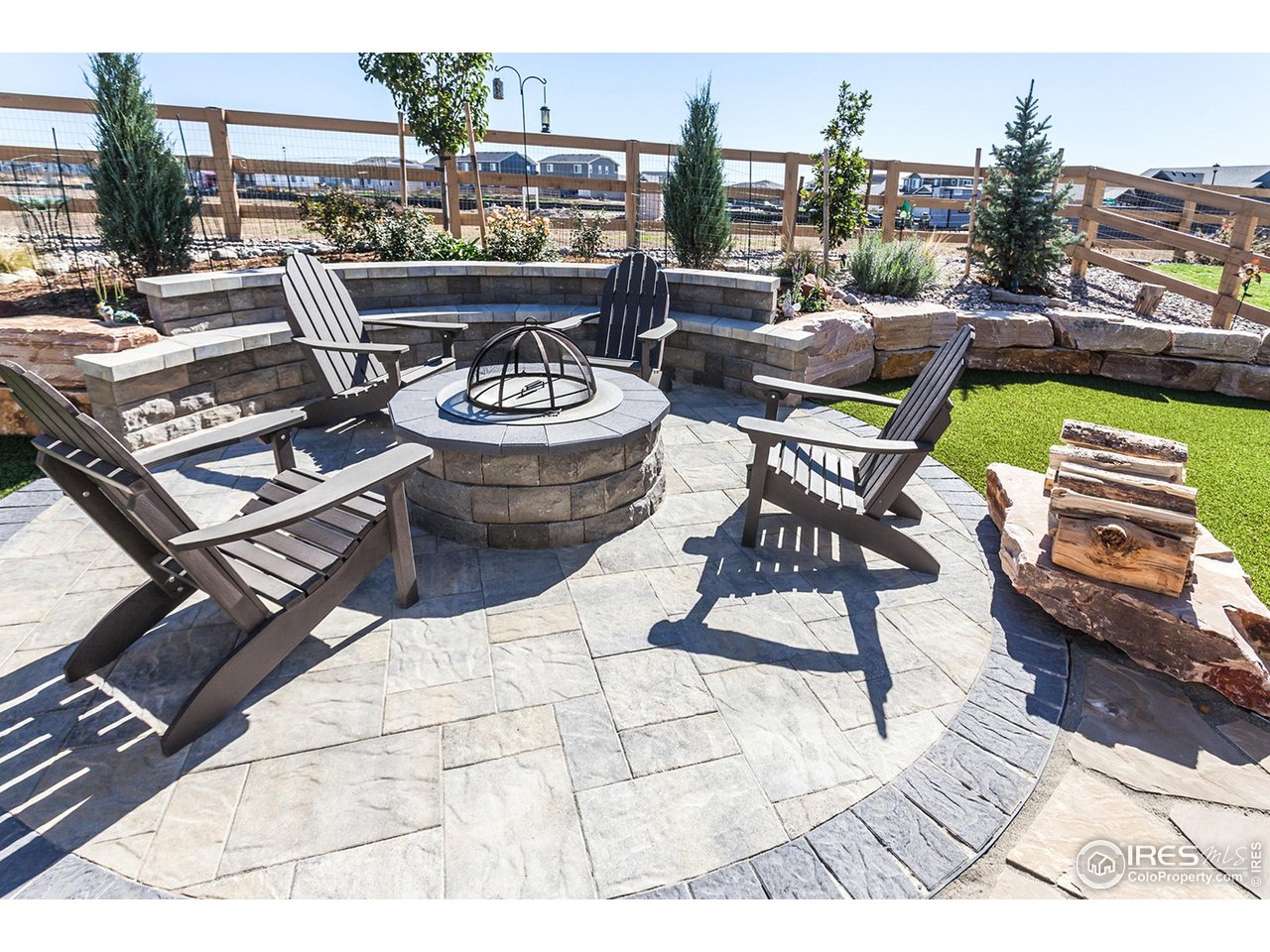 951 Rustling Street Windsor, CO 80550 - Photo 37 of 47 a view of a swimming pool with outdoor seating