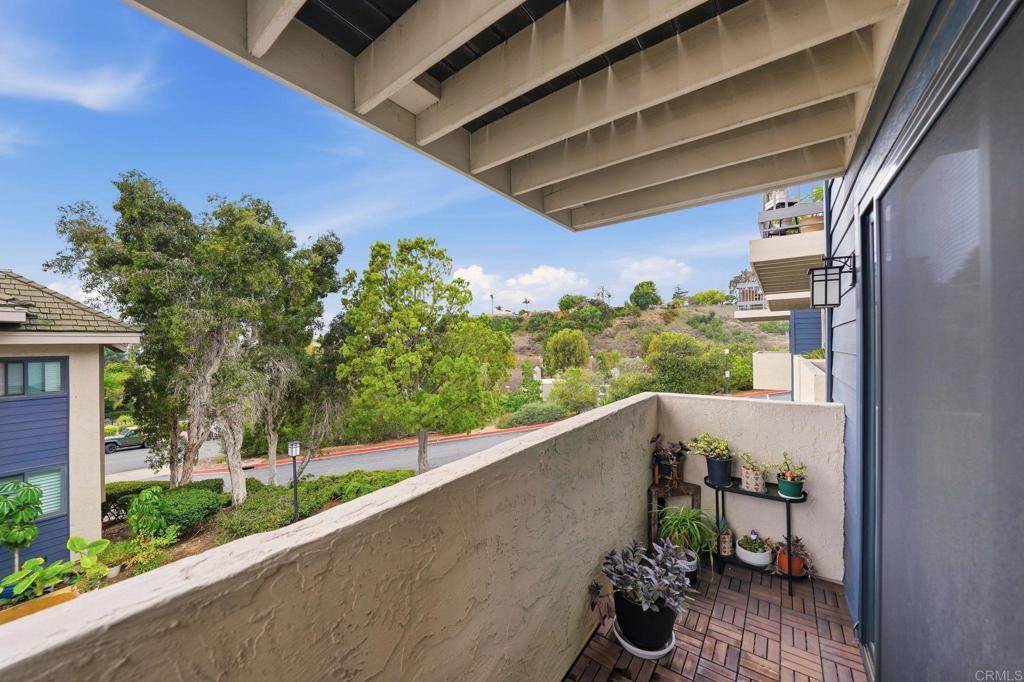 3711 Balboa Terrace, Unit B San Diego, CA 92117 - Photo 33 of 39 a view of a potted plants on a balcony