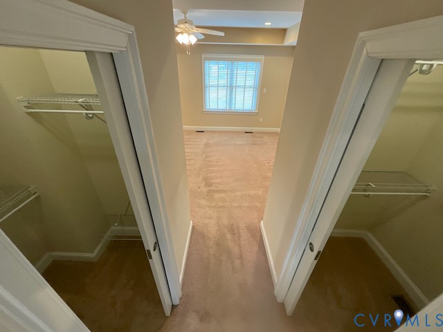 8801 Vaughan Road Petersburg, VA 23805 - Photo 21 of 50 Walk-in Closets with Pocket Doors in Owners Bedroo