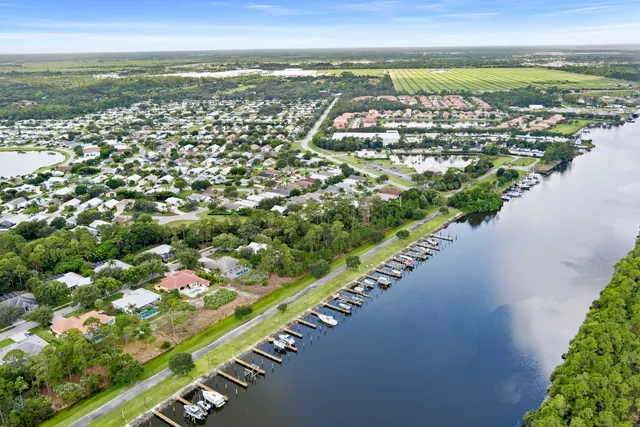 a view of a city with an ocean view