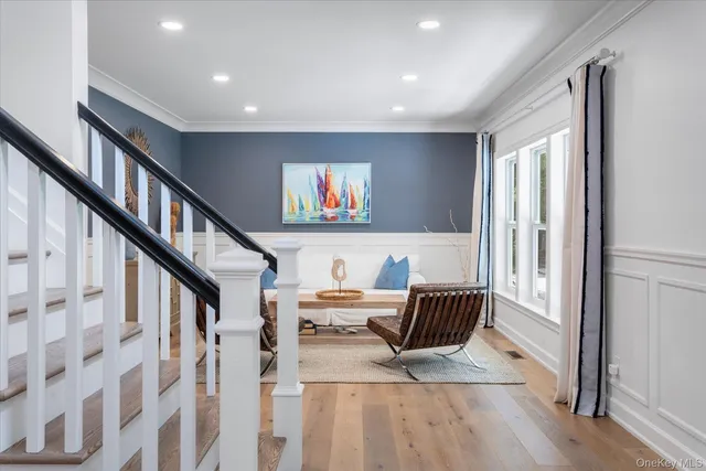 a bathroom with a granite countertop sink mirror and shower
