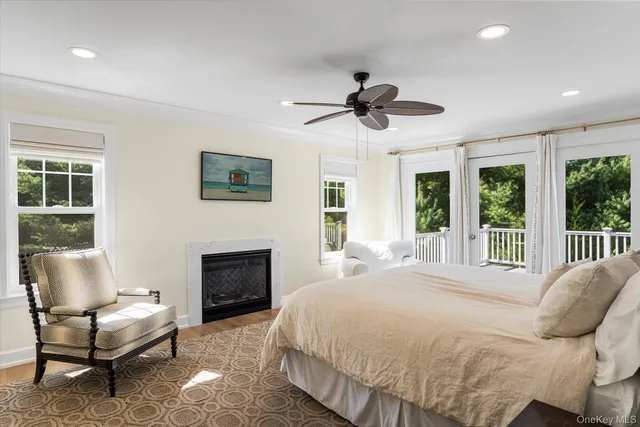 a view of balcony with furniture