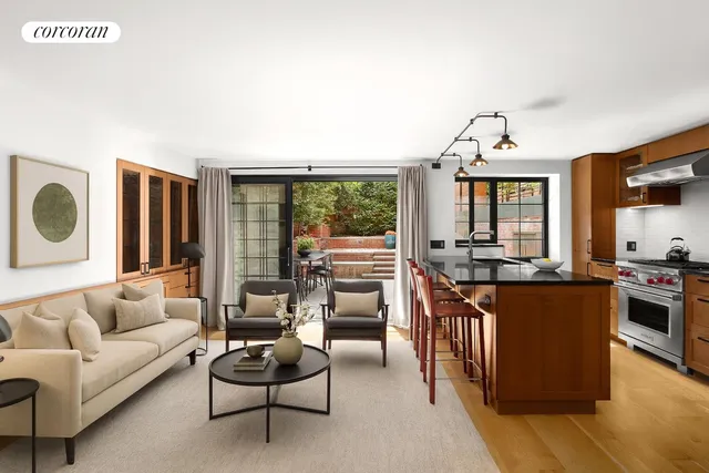 $2,595,000 | 21 Bethune Street, Unit GARDEN | West Village