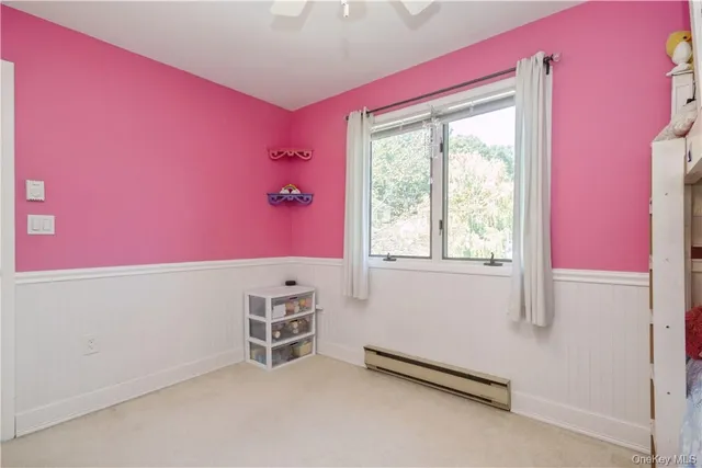 a playroom with natural light