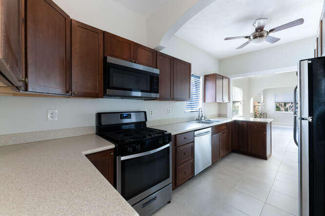 830 Valley Forge Road West Palm Beach, FL 33405 - Photo 11 of 23 kitchen - main house