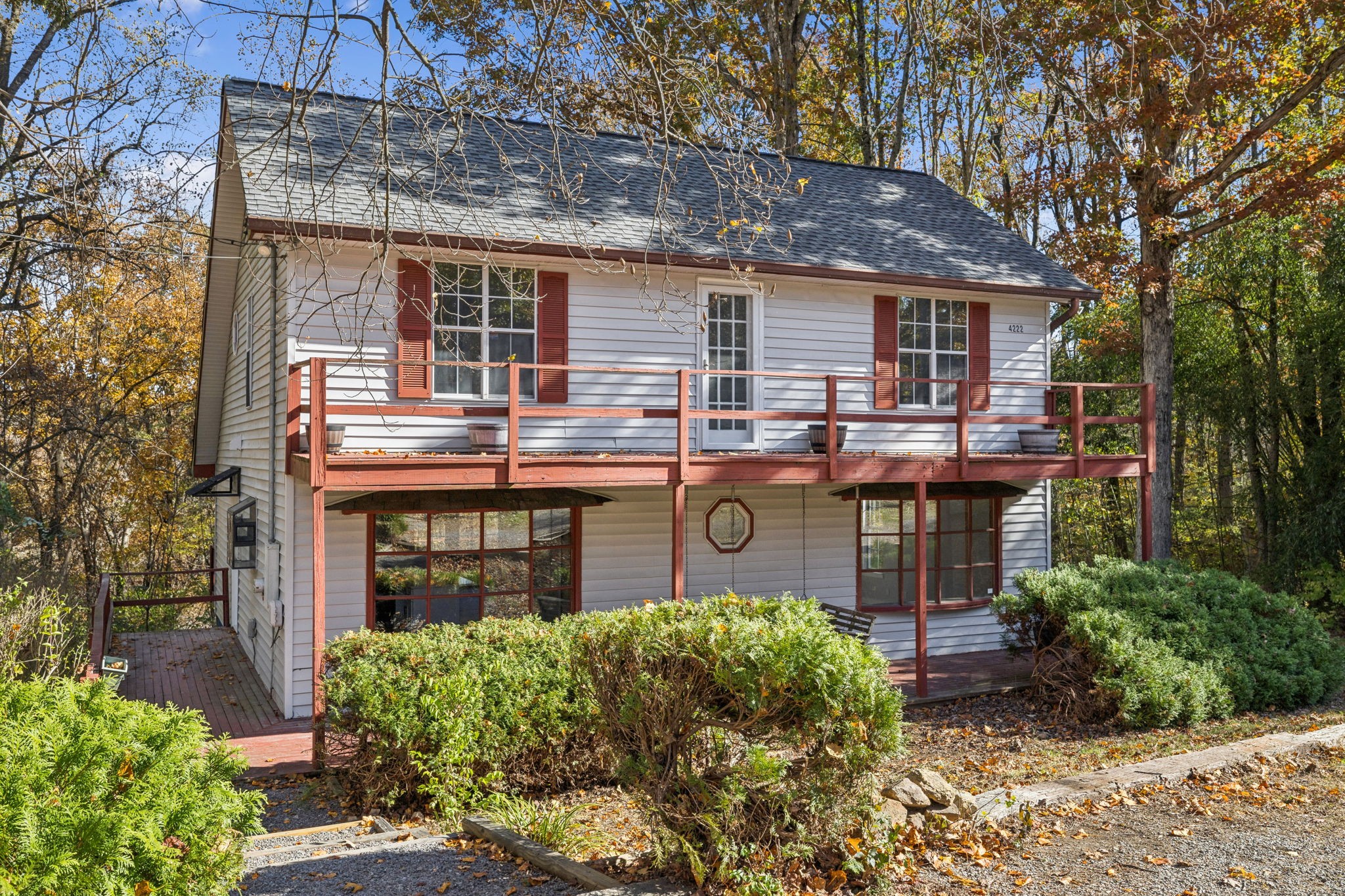 4222 Gourley Road Pegram, TN 37143 - Photo 3 of 76 front view of a house with a garden