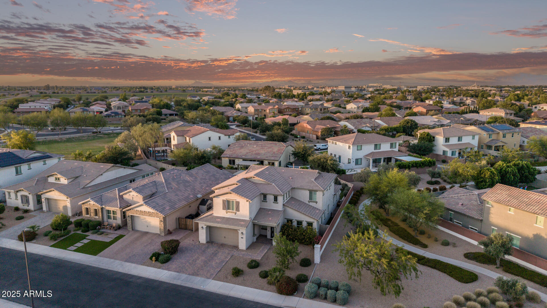 1076 East Kensington Road Gilbert, AZ 85297 - Photo 53 of 66 90 Kensington Drone