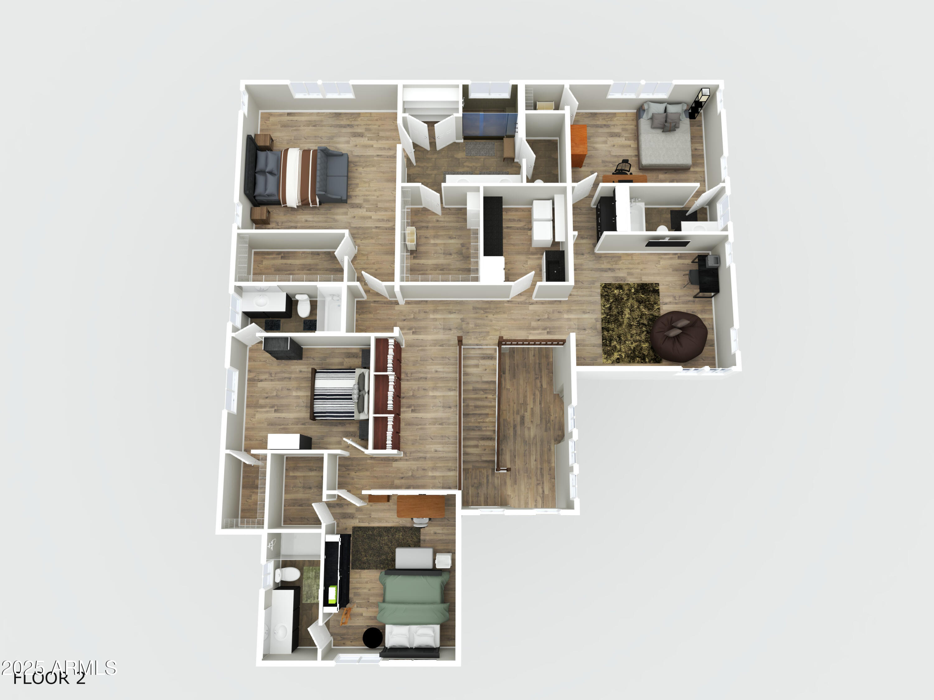 1076 East Kensington Road Gilbert, AZ 85297 - Photo 64 of 66 2nd_floor_1076_east_kensington_road_gilb