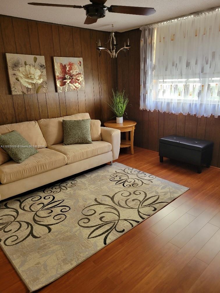 1833 South Ocean Drive, Unit 307 Hallandale Beach, FL 33009 - Photo 9 of 19 a living room with furniture and a couch