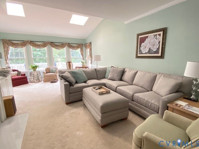14307 Abbots Ridge Court Midlothian, VA 23113 - Photo 3 of 16 a living room with furniture and a large window