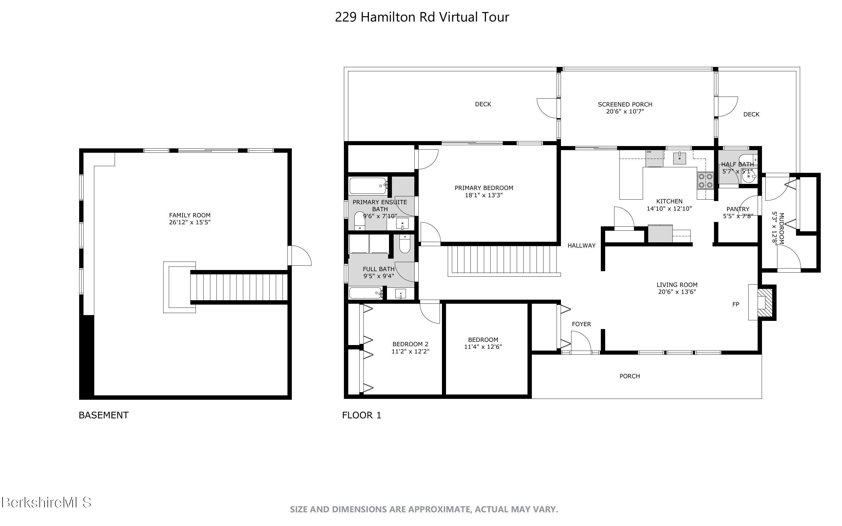 229 Hamilton Road Becket, MA 01223 - Photo 48 of 48 Floor Plan 229 Hamilton Rd