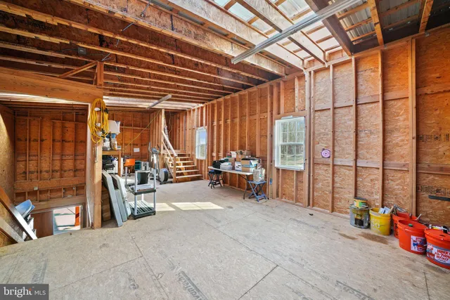 a view of car garage