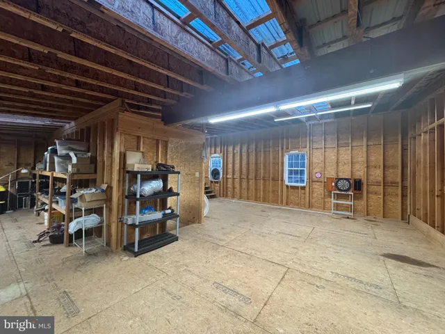 a view of car garage