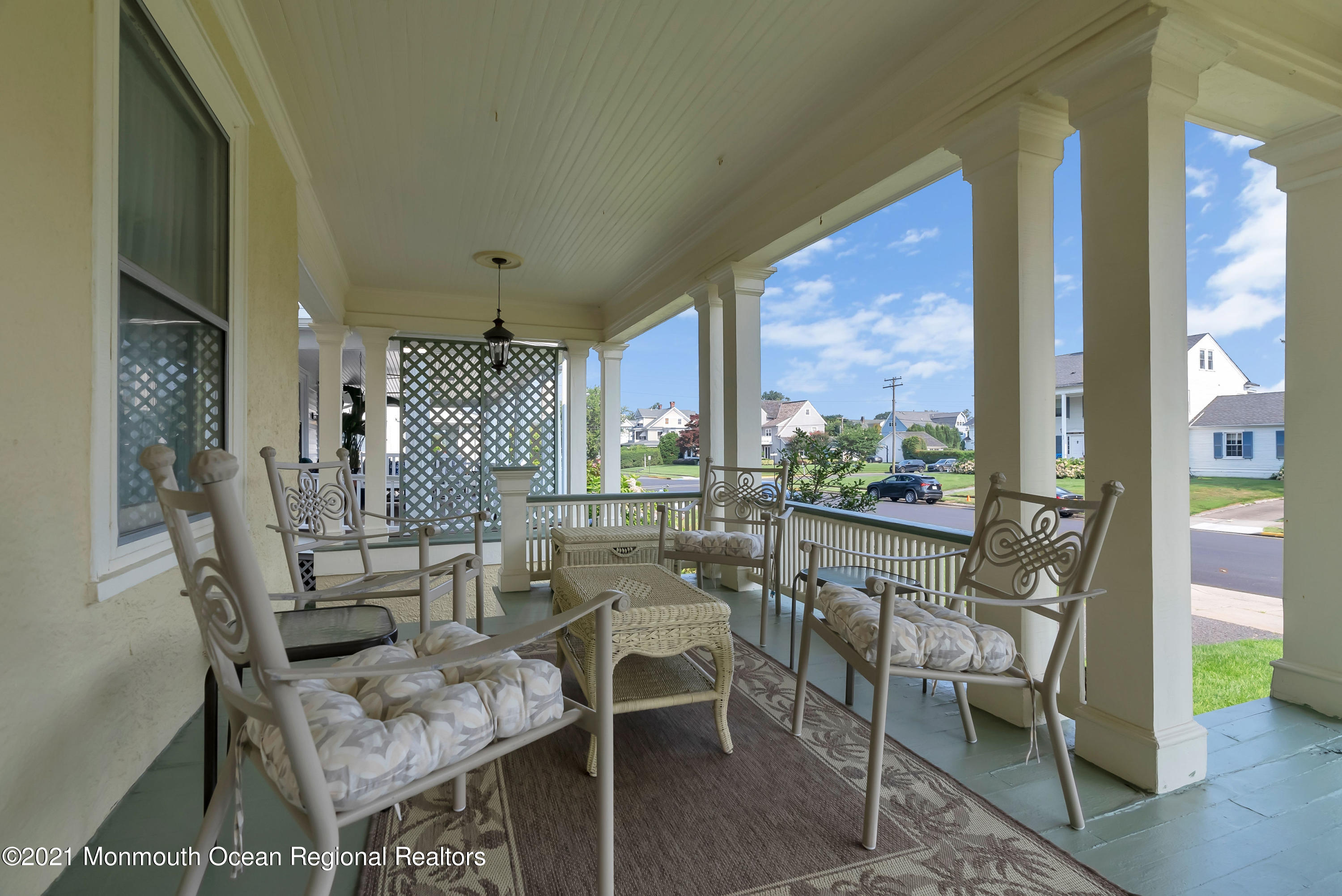 236 Allen Avenue Allenhurst, NJ 07711 - Photo 11 of 46 a view of a dining room with furniture window and outside view