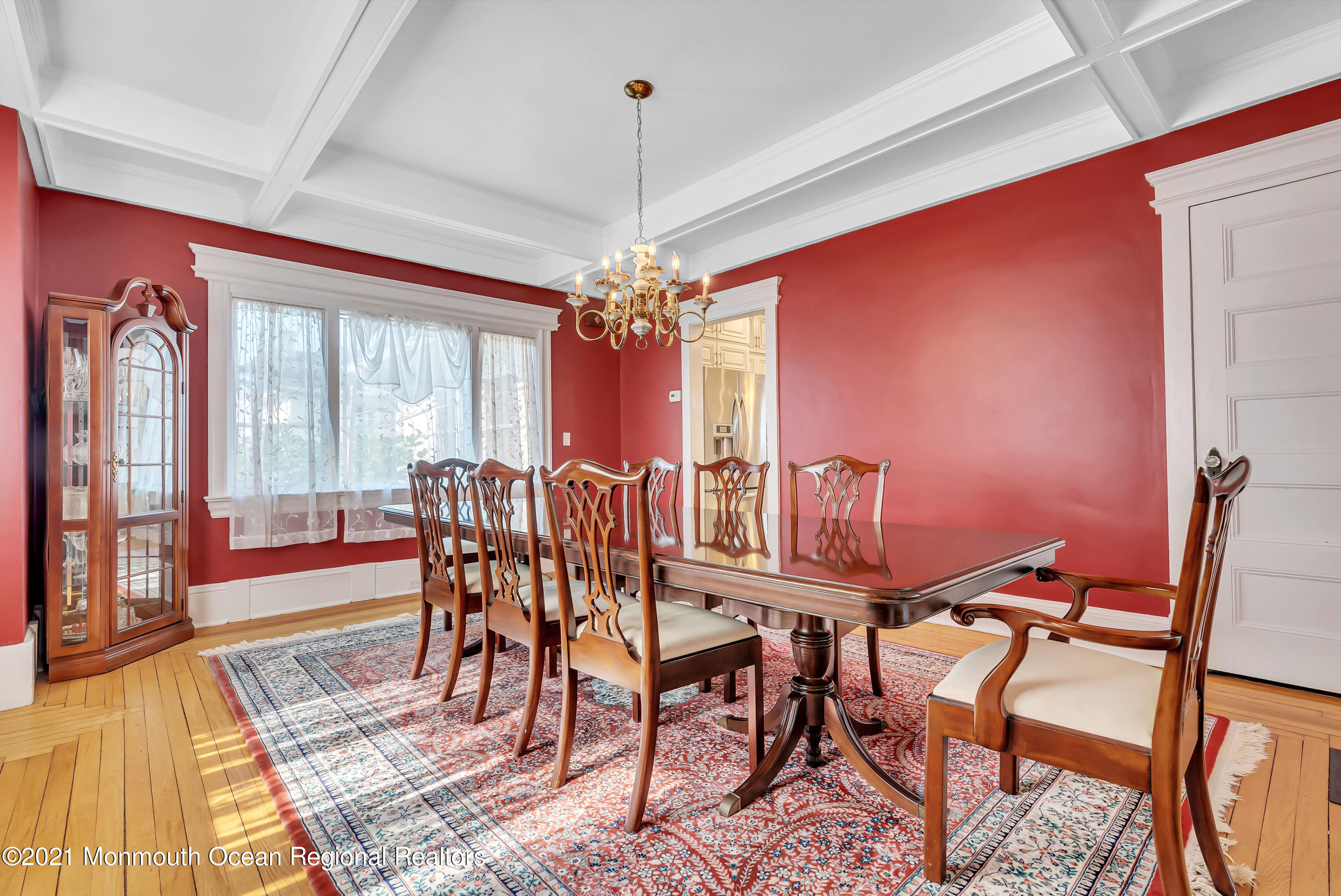 236 Allen Avenue Allenhurst, NJ 07711 - Photo 21 of 46 a view of a dining room with furniture window and outside view