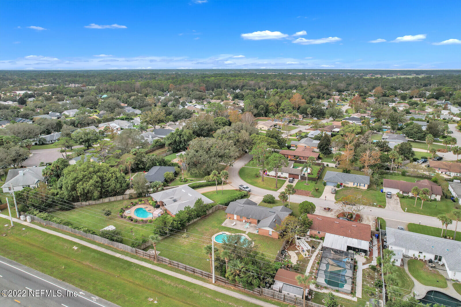 13 Sailfish Drive Ponte Vedra Beach, FL 32082 - Photo 30 of 34 an aerial view of residential houses with outdoor space and swimming pool
