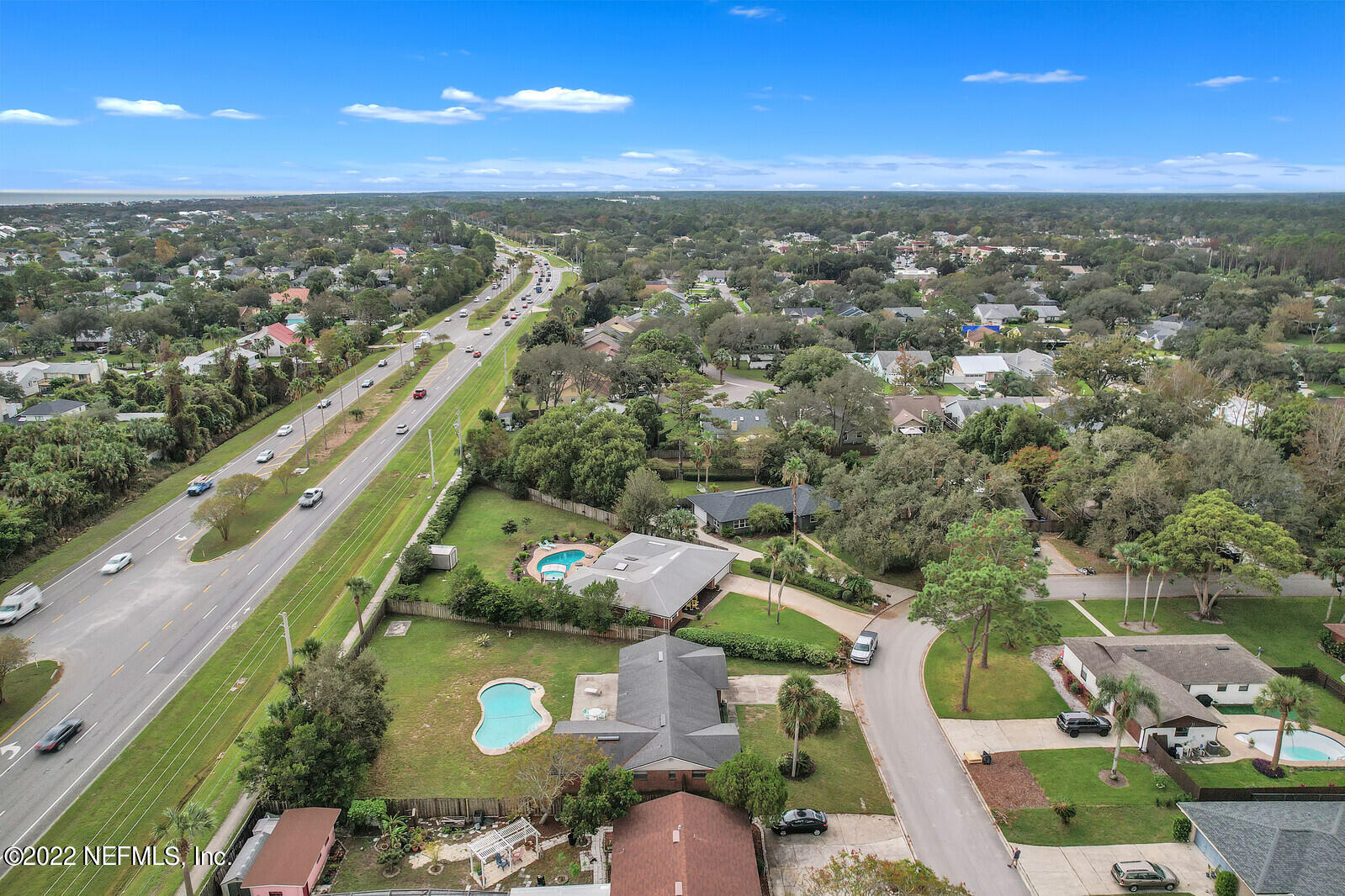 13 Sailfish Drive Ponte Vedra Beach, FL 32082 - Photo 31 of 34 an aerial view of a city with lots of residential buildings