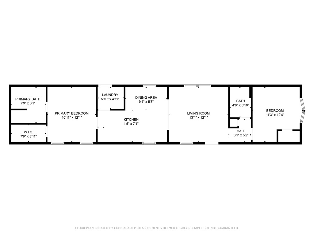 404 Tailrace Lane Mount Morris, NY 14510 - Photo 31 of 31 CubiCasa Floor Plan Rendering.