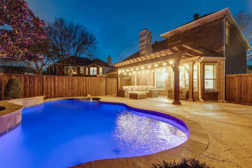 1445 Stagecoach Way Frisco, TX 75033 - Photo 34 of 39 a view of swimming pool with a patio