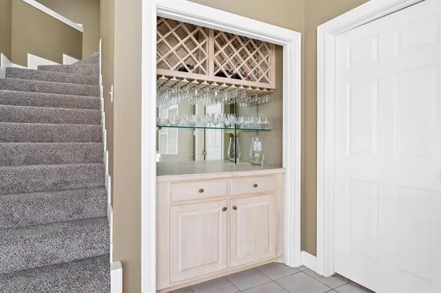 a view of front door