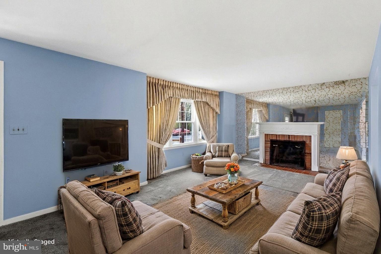 203 Sweetser Road Linthicum Heights, MD 21090 - Photo 3 of 34 Living Room Virtually Staged