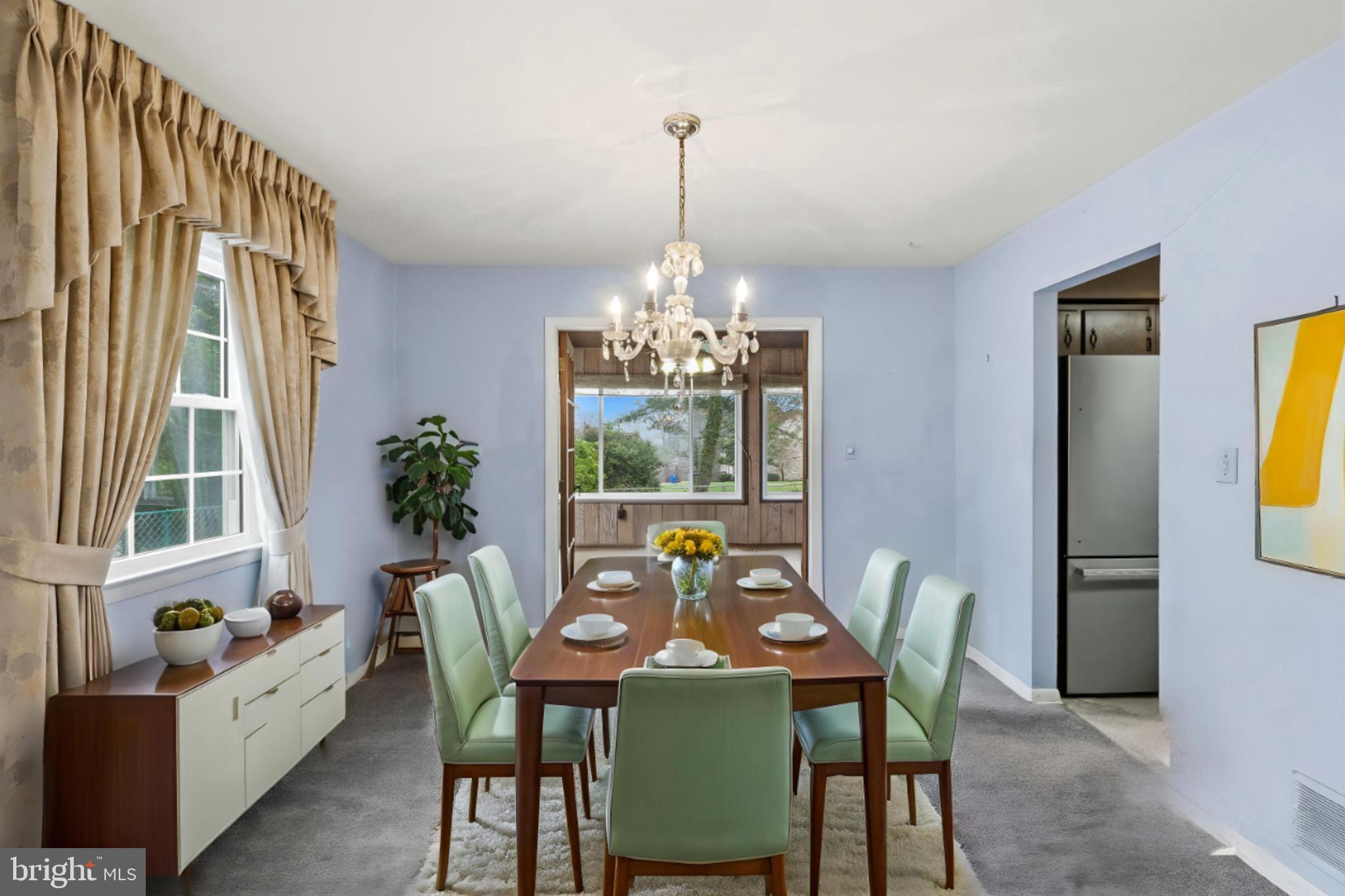 203 Sweetser Road Linthicum Heights, MD 21090 - Photo 5 of 34 Dining Room Virtually Staged
