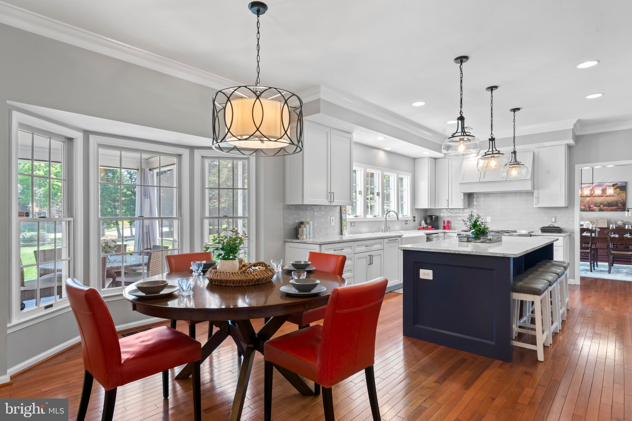 2519 Fallon Drive Herndon, VA 20171 - Photo 17 of 107 a view of a dining room with furniture window and wooden floor