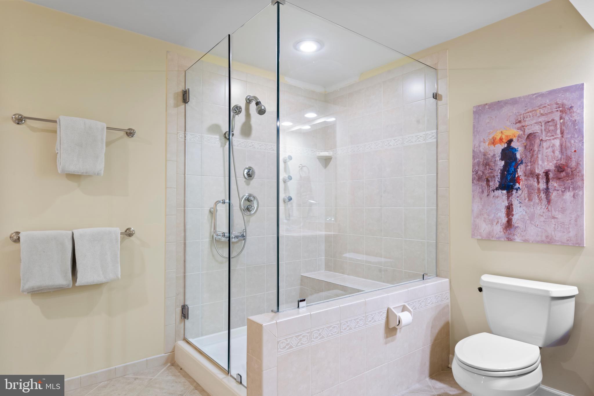 2519 Fallon Drive Herndon, VA 20171 - Photo 55 of 107 a bathroom with a shower a toilet and a bathtub
