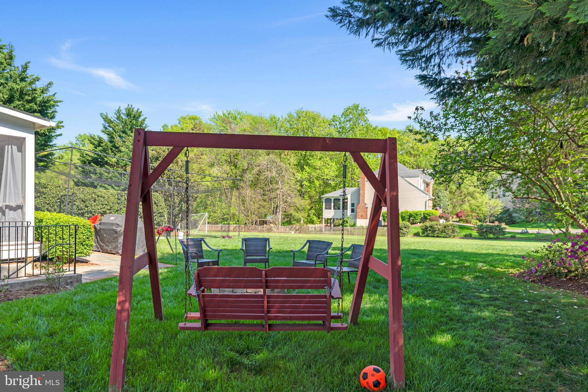 2519 Fallon Drive Herndon, VA 20171 - Photo 72 of 107 a view of a yard with a porch