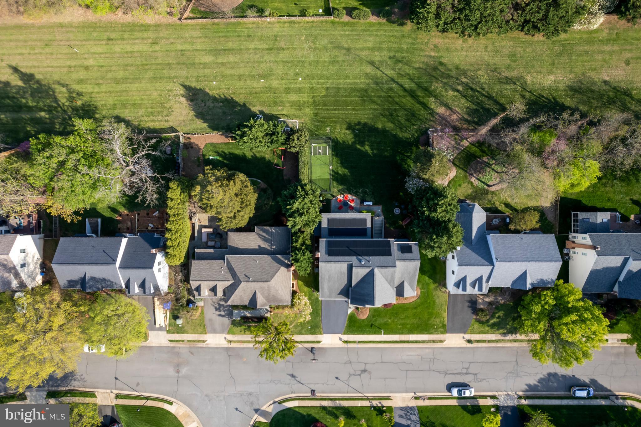 2519 Fallon Drive Herndon, VA 20171 - Photo 93 of 107 an aerial view of residential houses with outdoor space and swimming pool