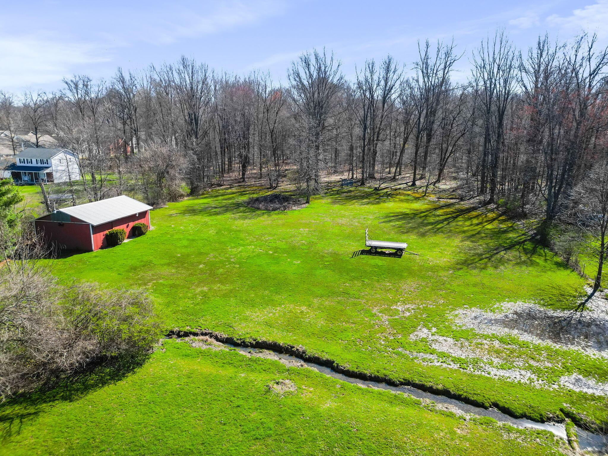 7269 Summit Road Southwest Pataskala, OH 43062 - Photo 62 of 75 creek and barn