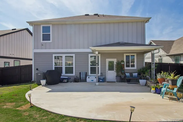 a view of a house with sitting area