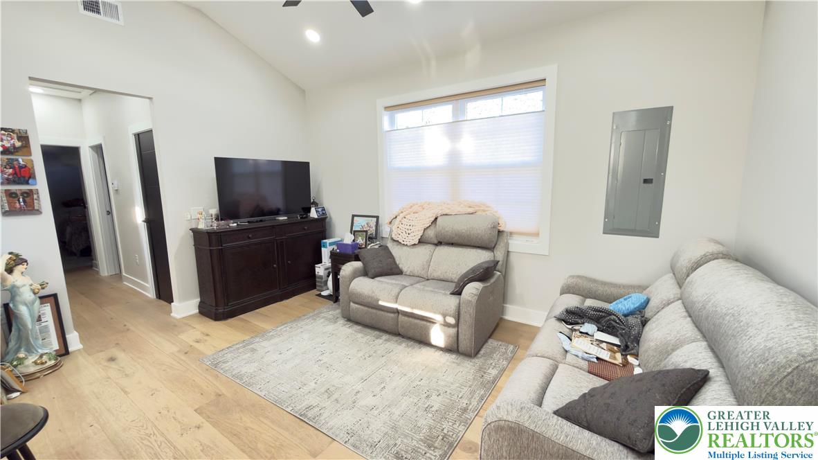 1425 Howertown Road, Unit B Catasauqua, PA 18032 - Photo 14 of 30 a living room with furniture and a flat screen tv