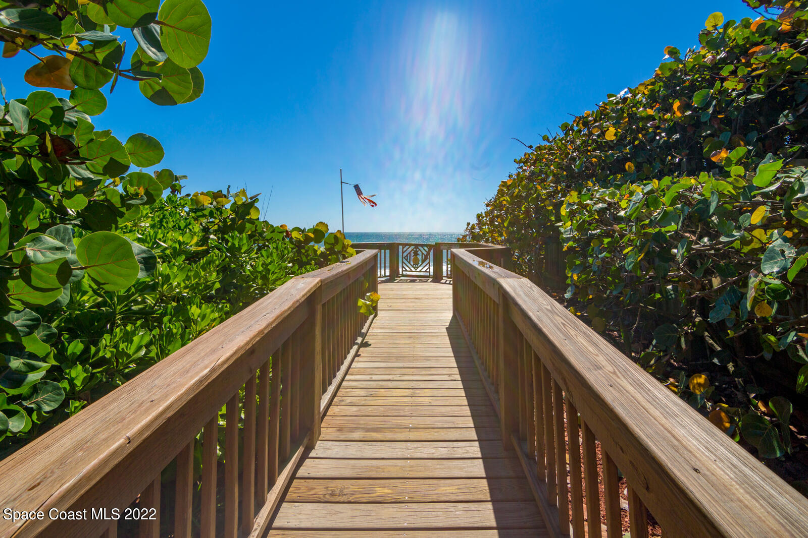 245 Clyde Street Melbourne Beach, FL 32951 - Photo 39 of 47 a view of balcony and yard