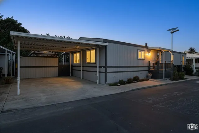 a view of a car garage