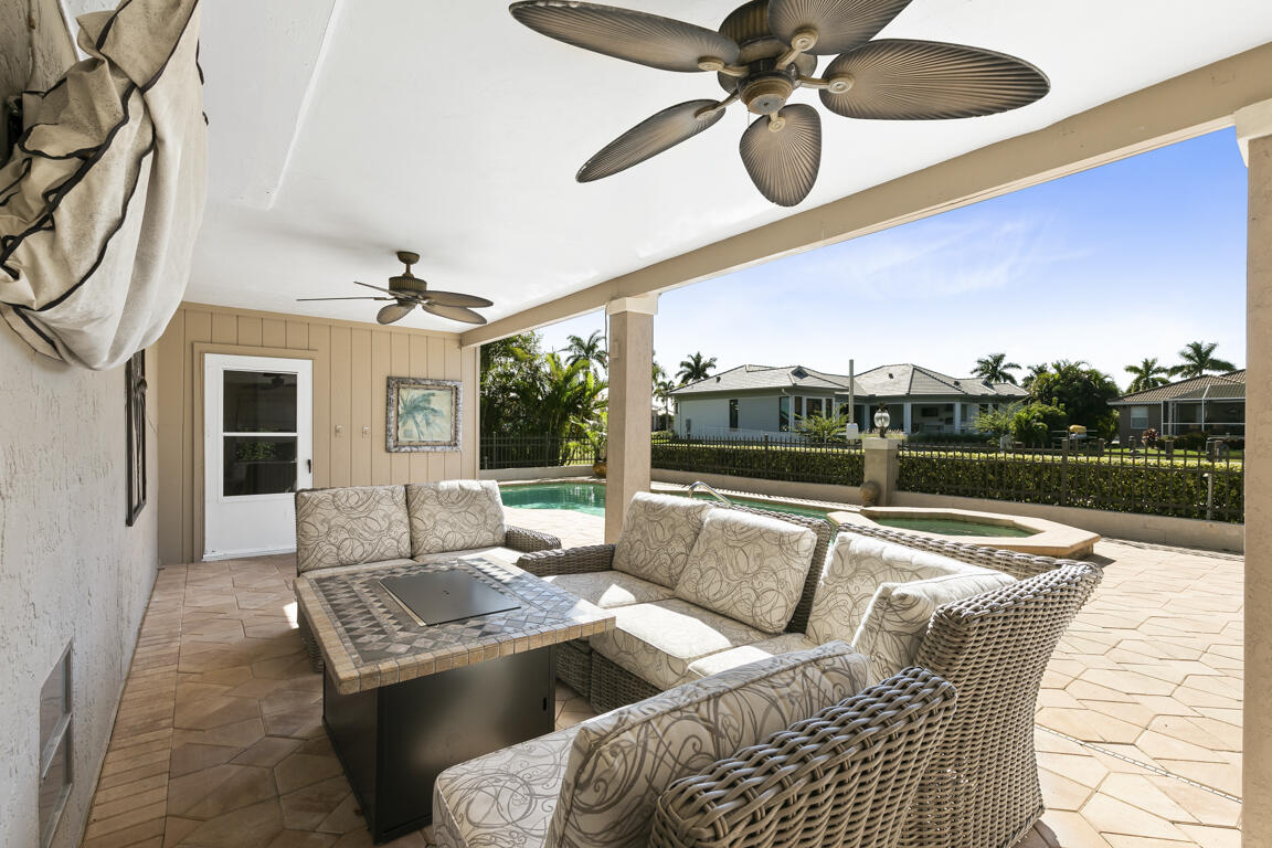 110 June Court Marco Island, FL 34145 - Photo 28 of 41 a outdoor living space with furniture