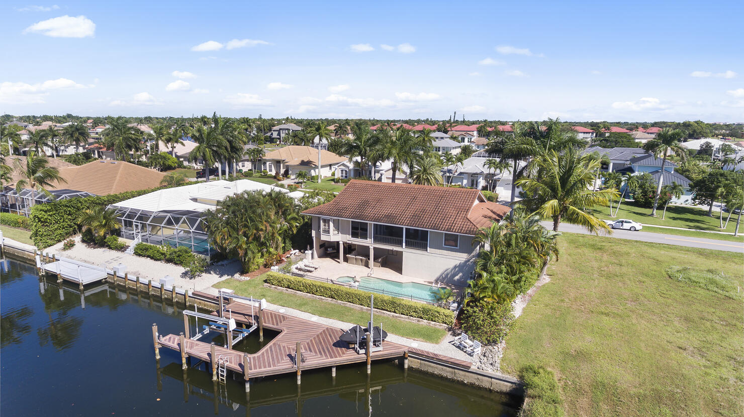 110 June Court Marco Island, FL 34145 - Photo 41 of 41 a balcony with furniture and city view
