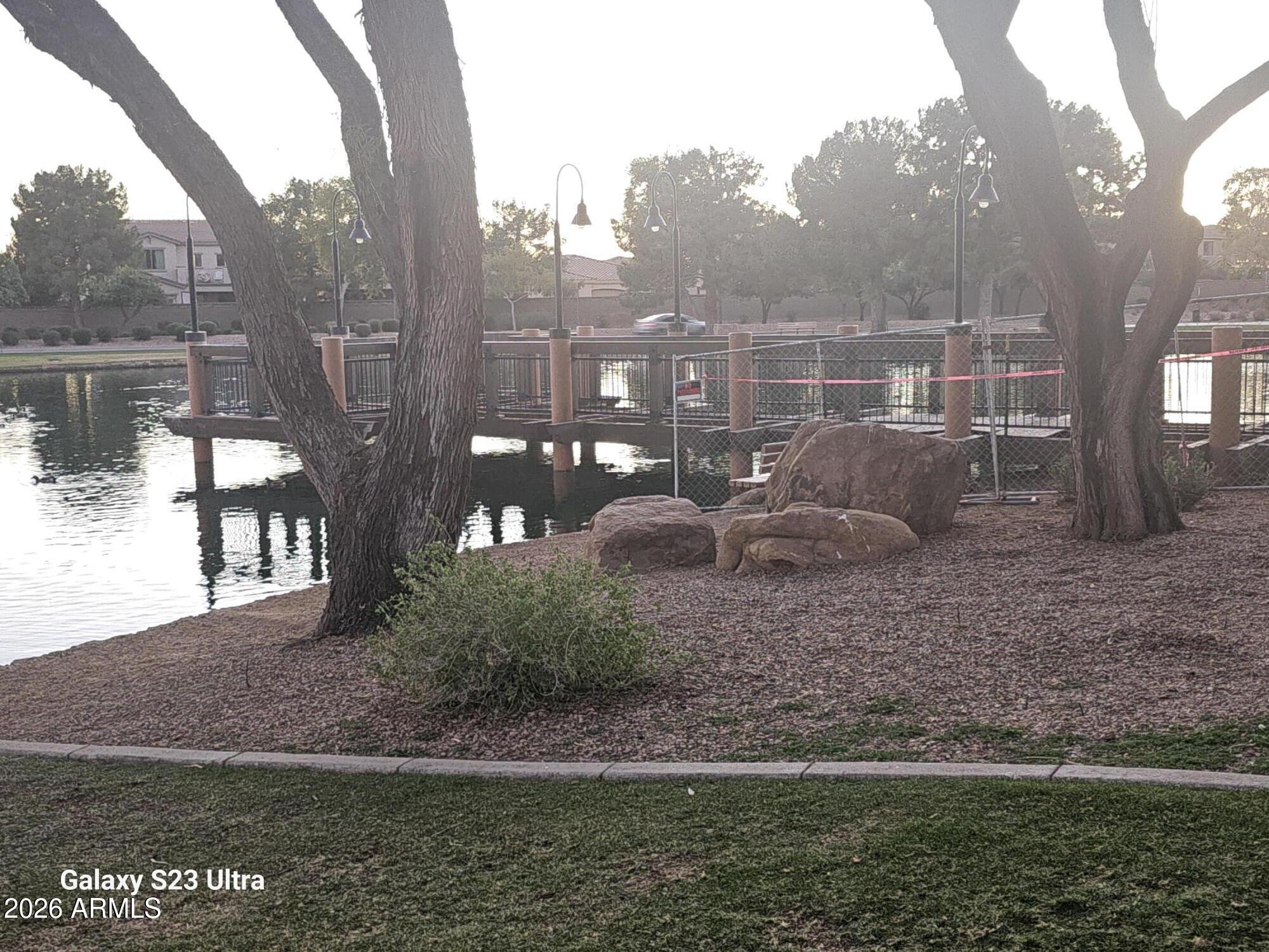 4574 East Murrieta Road Gilbert, AZ 85297 - Photo 67 of 71 WALKOUT BRIDGE IN THE LAKE AREA