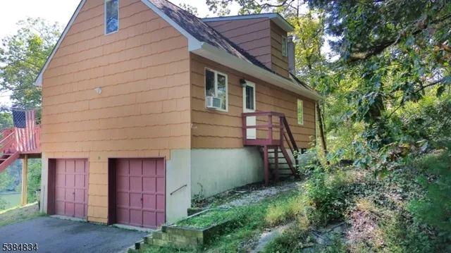 a backyard of a house
