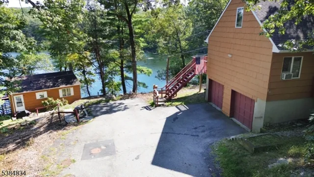 a view of outdoor space and deck