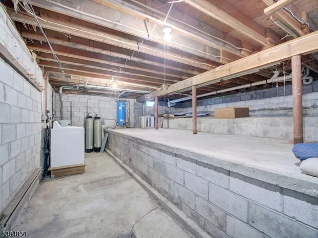 a view of storage and utility room