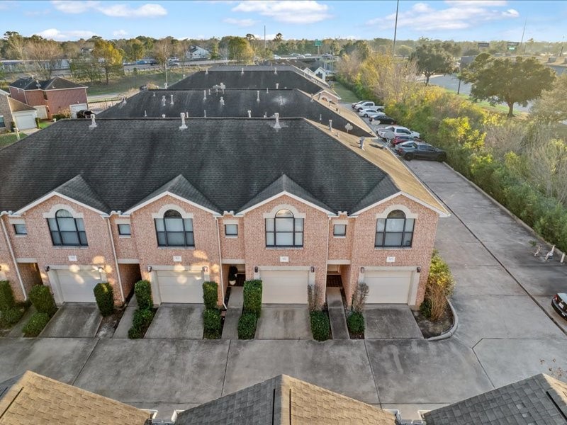 5941 South Loop E Freeway, Unit 504 Houston, TX 77033 - Photo 33 of 39 an aerial view of a house with a yard house and outdoor space