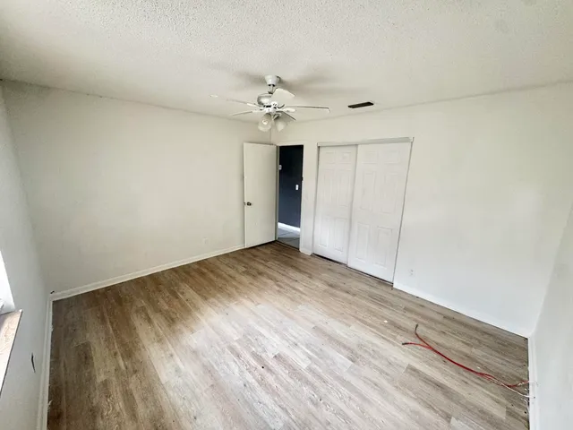 wooden floor in an empty room